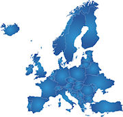 Karte von Europa