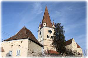 Eine Kirche in Cisnadie.