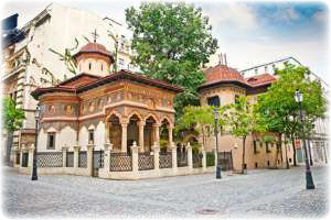 Die St. Michael und Gabriel Kirche in Bukarest.