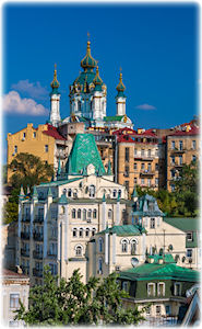 St. Andreas Kirche in Kiew.